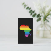 afrikanischer Stolz. Visitenkarte (Stehend Vorderseite)