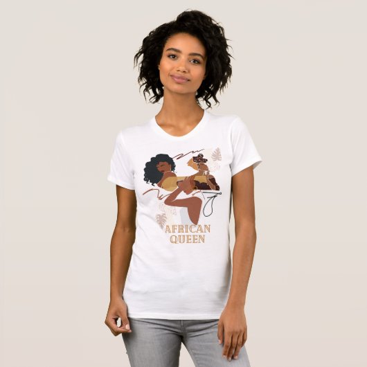 afrikanischer T - Shirt (Vorne ganz)