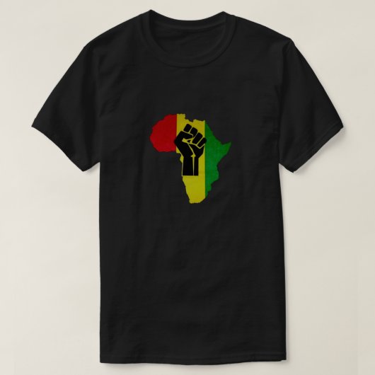 Afrikanischer T - Shirt (Design vorne)