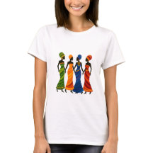 Afrikanischer T - Shirt für Frauen
