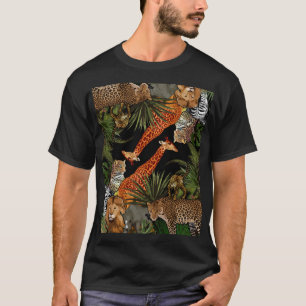 Afrikanischer T - Shirt wild lebender Tiere