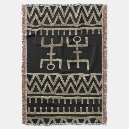 Afrikanischer Tanz Decke (Vorderseite Vertikal)