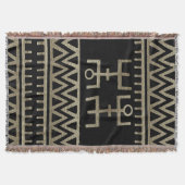 Afrikanischer Tanz Decke (Vorderseite)