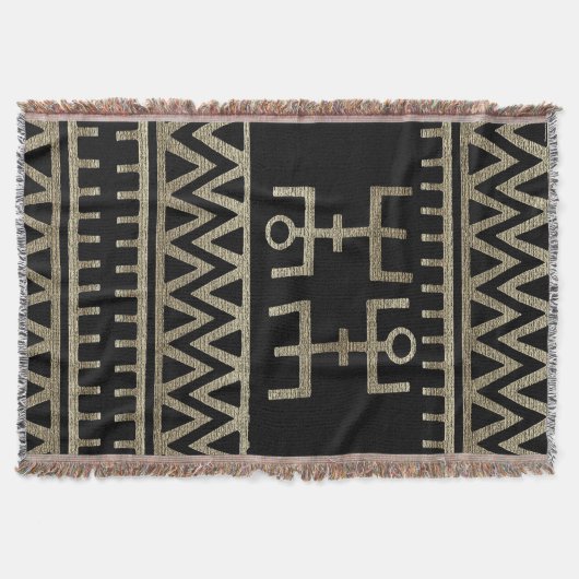 Afrikanischer Tanz Decke (Vorderseite)