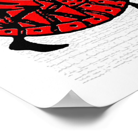 afrikanischer Tanz der Siesterhood Poster (Ecke)