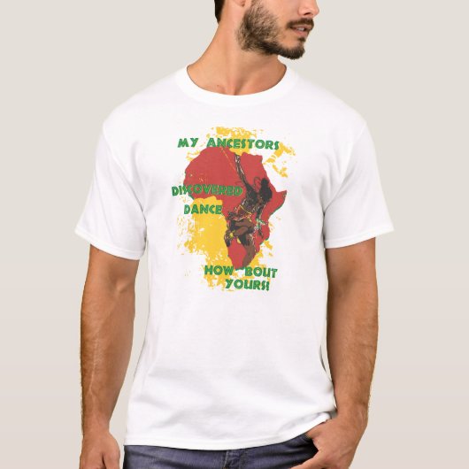 Afrikanischer Tanz T-Shirt (Vorderseite)