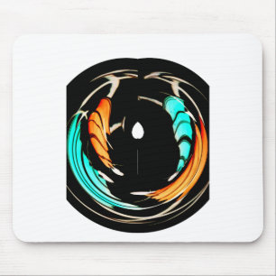 Afrikanischer traditioneller Muster-Kunstdruck Mousepad