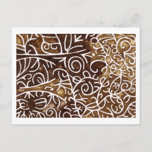 Afrikanischer Traum Postkarte (Vorderseite)