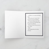 Afrikanischer Vater und Sohn Karte (Innenseite)