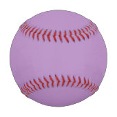 Afrikanischer violett (Vollfarbe) Baseball (Rückseite)