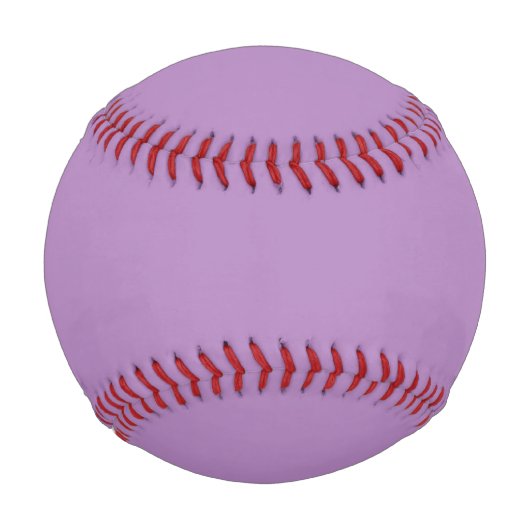 Afrikanischer violett (Vollfarbe) Baseball (Vorderseite)