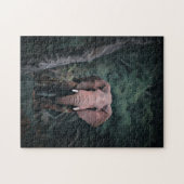 Afrikanischer Waldelephant Puzzle (Horizontal)