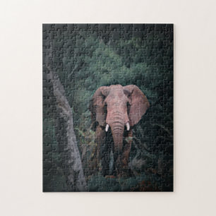 Afrikanischer Waldelephant Puzzle