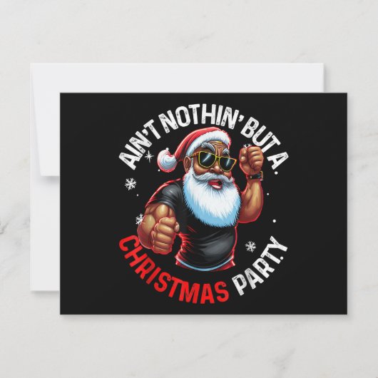 Afrikanischer Weihnachtsmann Pajama (Vorderseite)