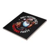 Afrikanischer Weihnachtsmann Pajama Fliese (Seite)