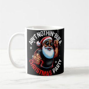 Afrikanischer Weihnachtsmann Pajama Kaffeetasse