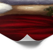 Afrikanischer Weihnachtsmann Poster (Ecke)