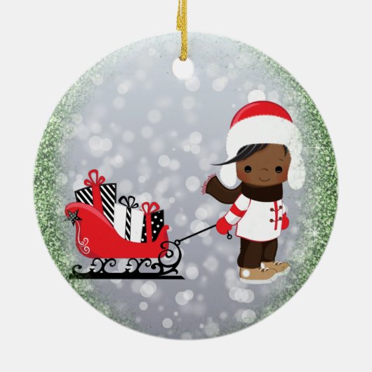 Afrikanischer Weihnachtsschmuck (Hinten)