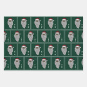 Afrikanischer WeihnachtsWeihnachtsfest Geschenkpapier Set (Vorderseite 2)