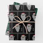 Afrikanischer WeihnachtsWeihnachtsfest Geschenkpapier Set (Beispiel)