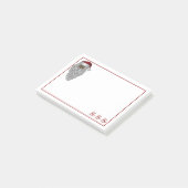 Afrikanischer WeihnachtsWeihnachtsfest Post-it Klebezettel (angewinkelt)