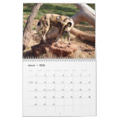 Afrikanischer wilde Hundekalender, afrikanische Kalender (Mär 2026)