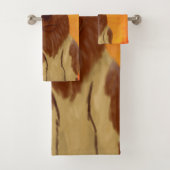 Afrikanischer Wildhund Badhandtuch Set (Insitu)