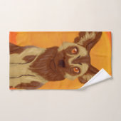 Afrikanischer Wildhund Badhandtuch Set (Handtuch)