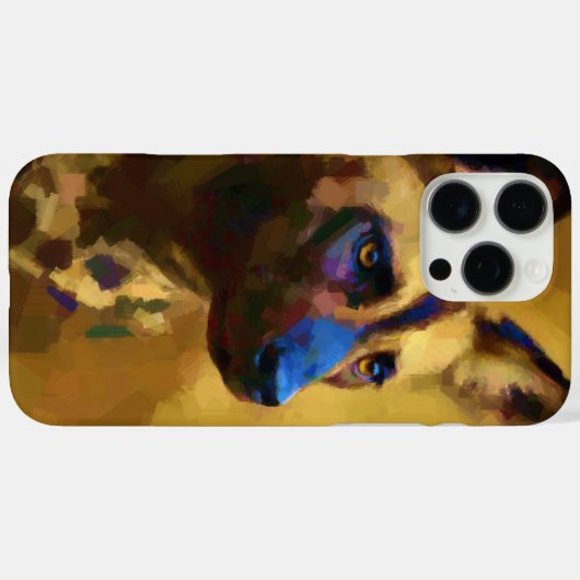 Afrikanischer Wildhund Case-Mate iPhone Hülle (Rückseite (Horizontal))