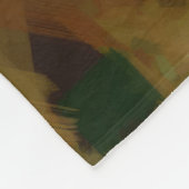 Afrikanischer Wildhund Fleecedecke (Ecke)