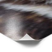 Afrikanischer Wildhund (Gemalter Hund) Fotodruck (Ecke)