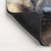 Afrikanischer Wildhund (Gemalter Hund) Mousepad (Ecke)