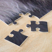 Afrikanischer Wildhund (Gemalter Hund) Puzzle (Seite)