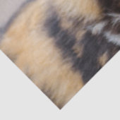 Afrikanischer Wildhund (Gemalter Hund) Seidenpapier (Detail)