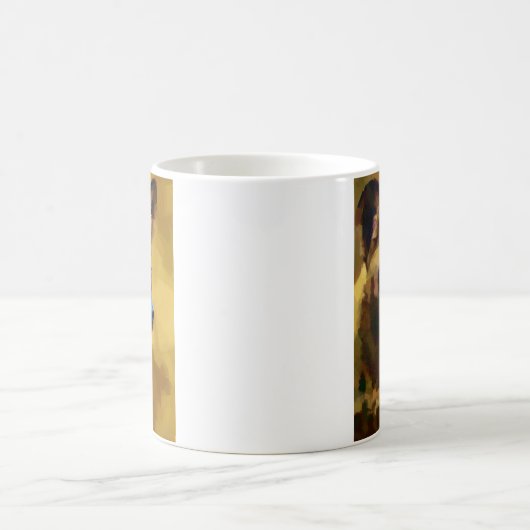 Afrikanischer Wildhund Kaffeetasse (Mittel)