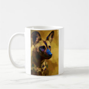 Afrikanischer Wildhund Kaffeetasse