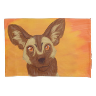 Afrikanischer Wildhund Kissenbezug