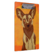 Afrikanischer Wildhund Klemmbrett (Rechts)