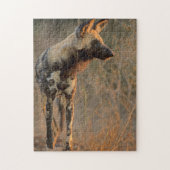 Afrikanischer Wildhund (Lycaon Pictus), Krüger Puzzle (Vertikal)