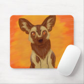 Afrikanischer Wildhund Mousepad (Mit Mouse)