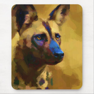 Afrikanischer Wildhund Mousepad