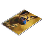 Afrikanischer Wildhund Notizblock (Linke Seite)