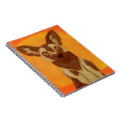 Afrikanischer Wildhund Notizblock (Rechte Seite)