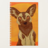 Afrikanischer Wildhund Planer (Vorderseite)