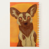 Afrikanischer Wildhund Planer (Rückseite)