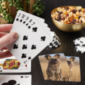 Afrikanischer Wildhund Spielkarten (In Situ)