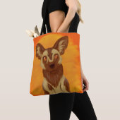 Afrikanischer Wildhund Tasche (Von Nahem)