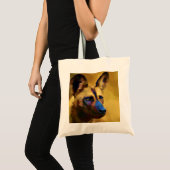 Afrikanischer Wildhund Tragetasche (Vorderseite (Produkt))
