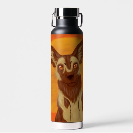 Afrikanischer Wildhund Trinkflasche (Vorne)