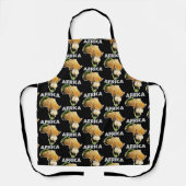 Afrikanischer Wildtierkontinent Rhino Kalf Weißer Schürze (Vorderseite)